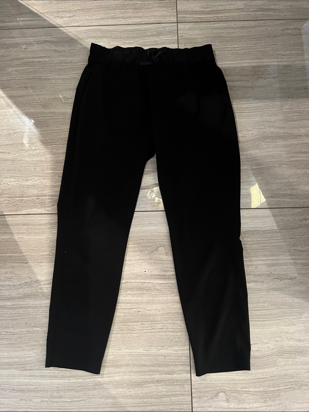 Women’s  Black Casual Drawstring Pants lululemon on the fly